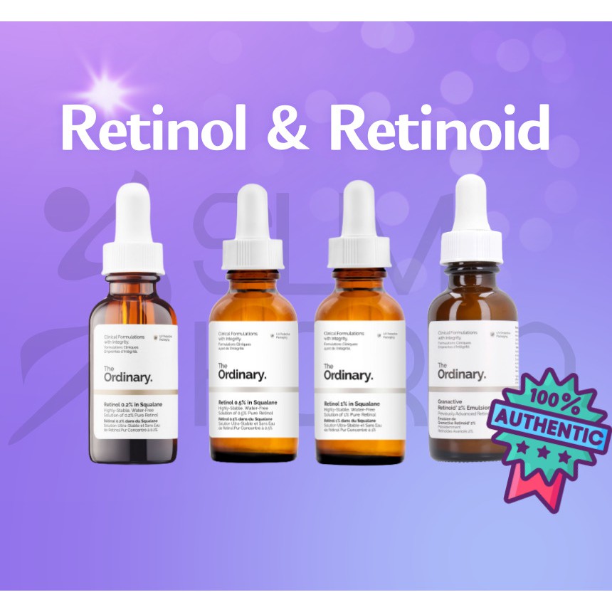 The Ordinary Retinol/Retinoid 30ml / Retinol 0.2 & Retinol 0.5