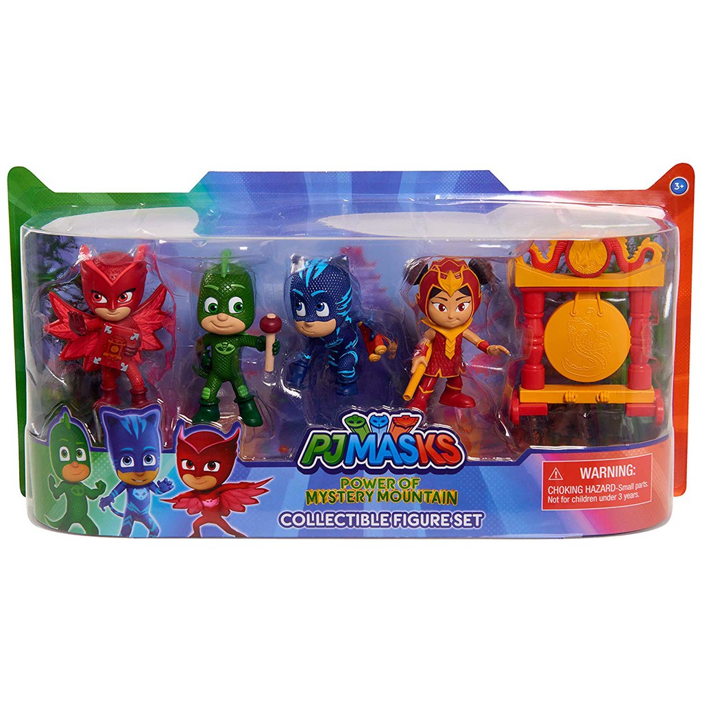 PJ Masks Power of Mystery Mountain Collectible Figure Set Shopee Malaysia