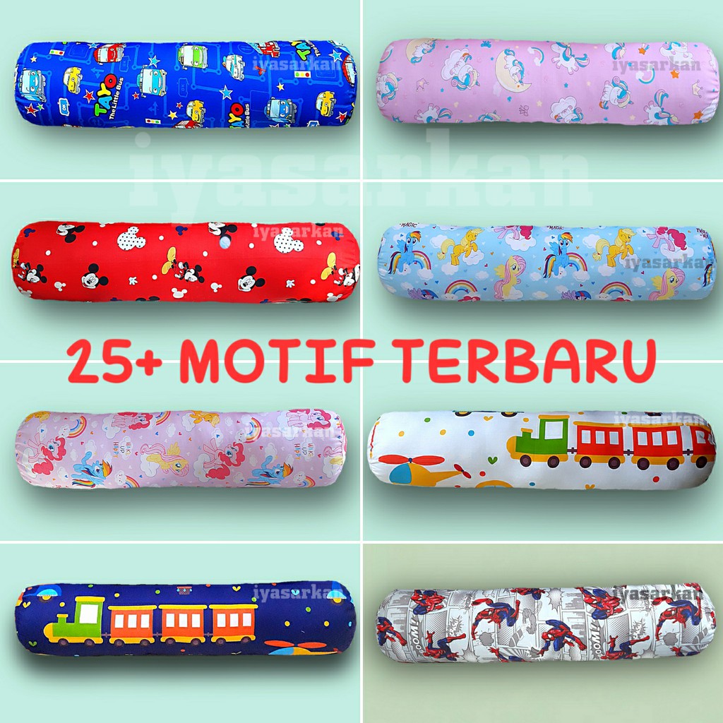 Bolster For Children With The Latest Girl & Boy Motifs With Silicone Contents Character