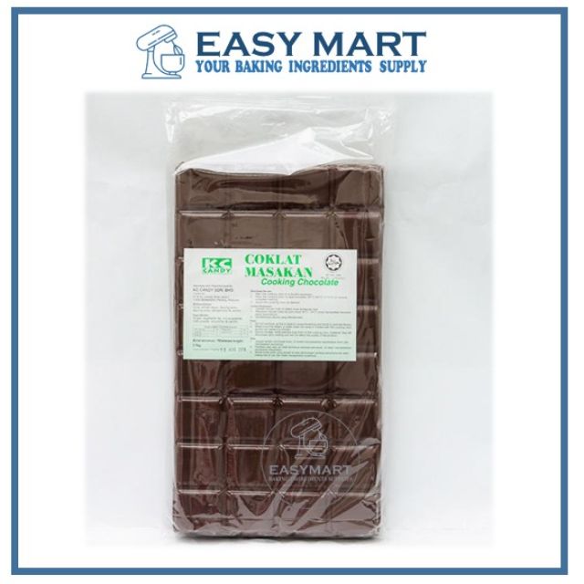 Coklat Masakan Cooking Chocolate Kc Candy 4Squares | Shopee Malaysia