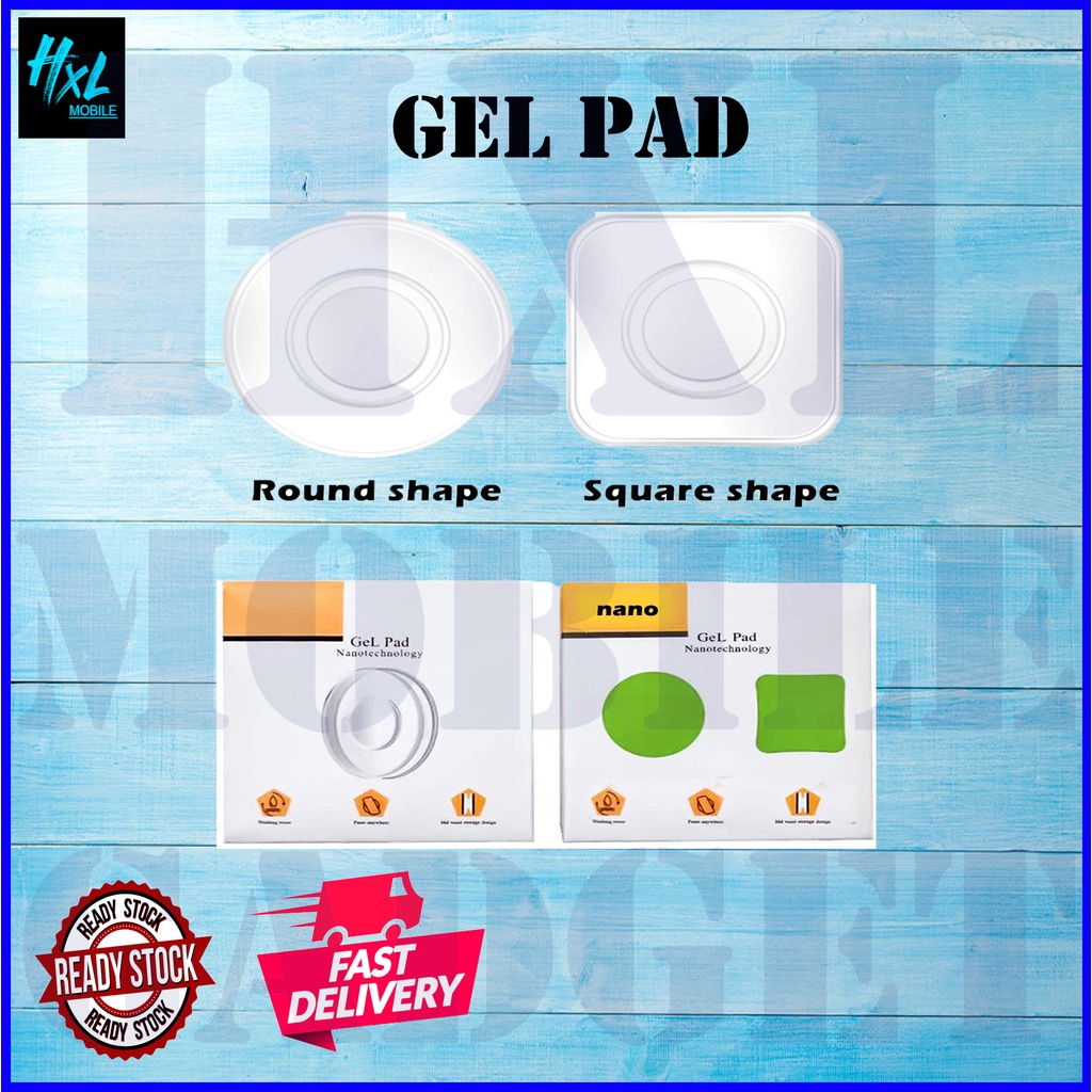 GEL PAD NANOTECHNOLOGY (ROUND/SQUARE) Shopee Malaysia