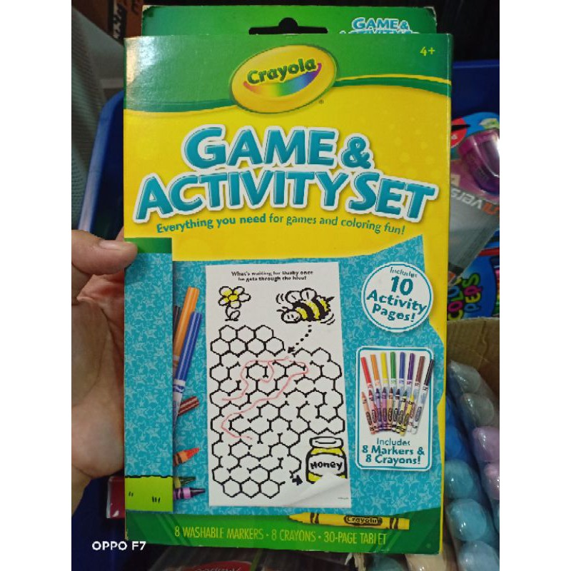 CRAYOLA GAME & ACTIVITIES SET Shopee Malaysia