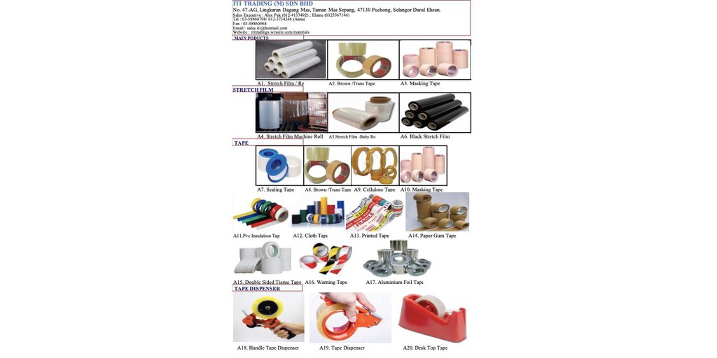 Packaging Material, Online Shop Shopee Malaysia