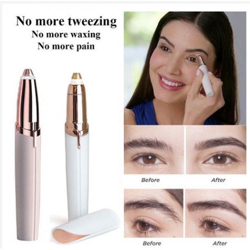[Ready Stock] Flawless Brows Electric Eyebrow Remover for Women Painless Eyebrow Shaver Face