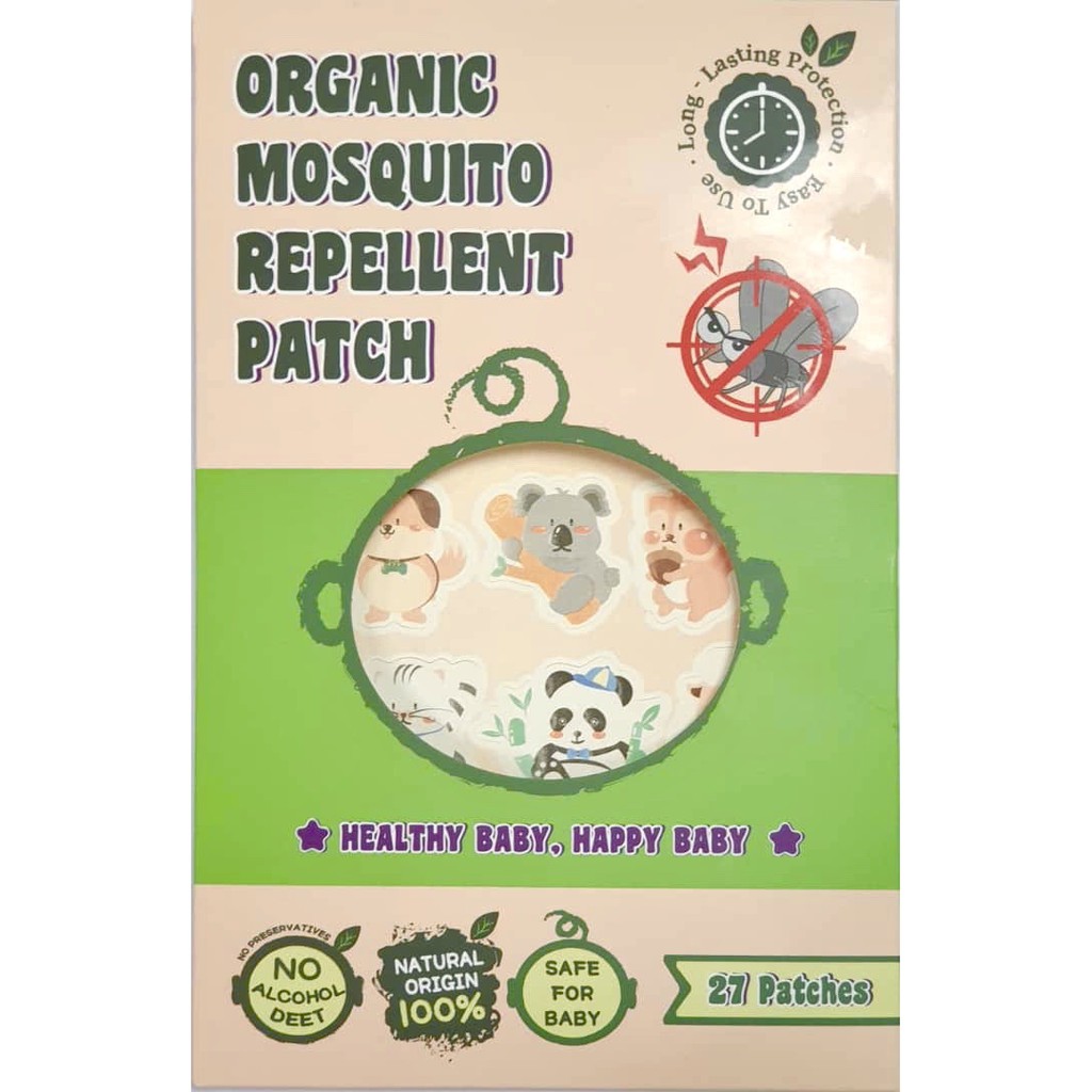 ORGANIC MOSQUITO REPELLENT PATCH KOREA Shopee Malaysia