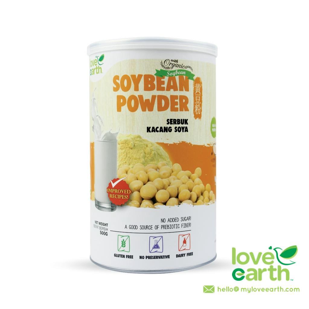 Love Earth Soybean Powder 500g Shopee Malaysia