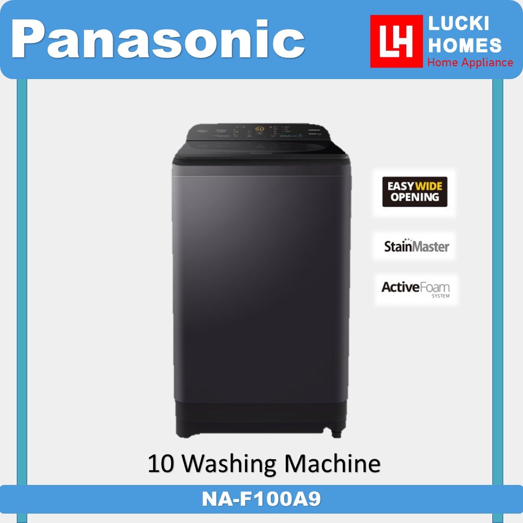 Panasonic 10kg Top Load Washing Machine NAF100A9 Shopee Malaysia