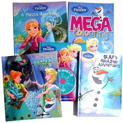 Disney FROZEN Fever Storybook Colouring Set Buku Cerita (5 Books Set
