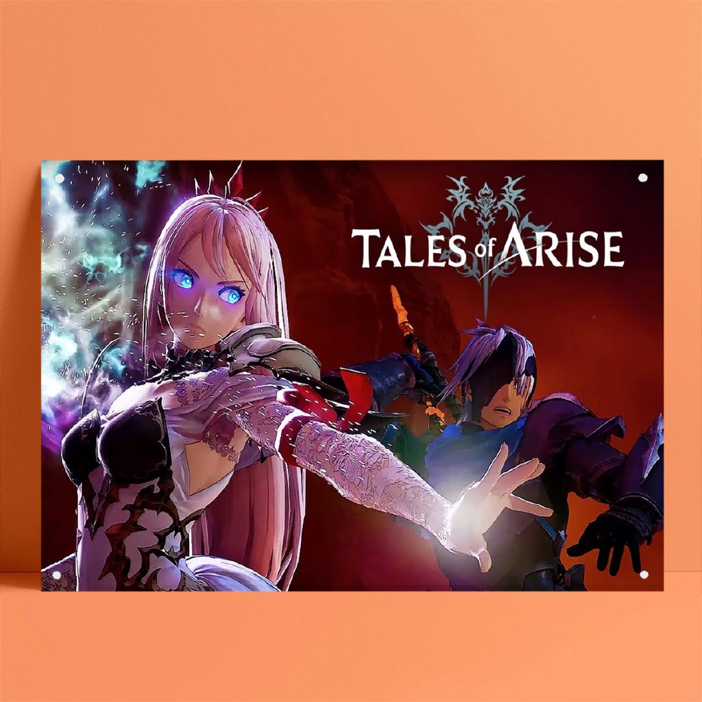 Switch PC Nintendo Game Tales of Arise Poster Tin Painting Tin Sign
