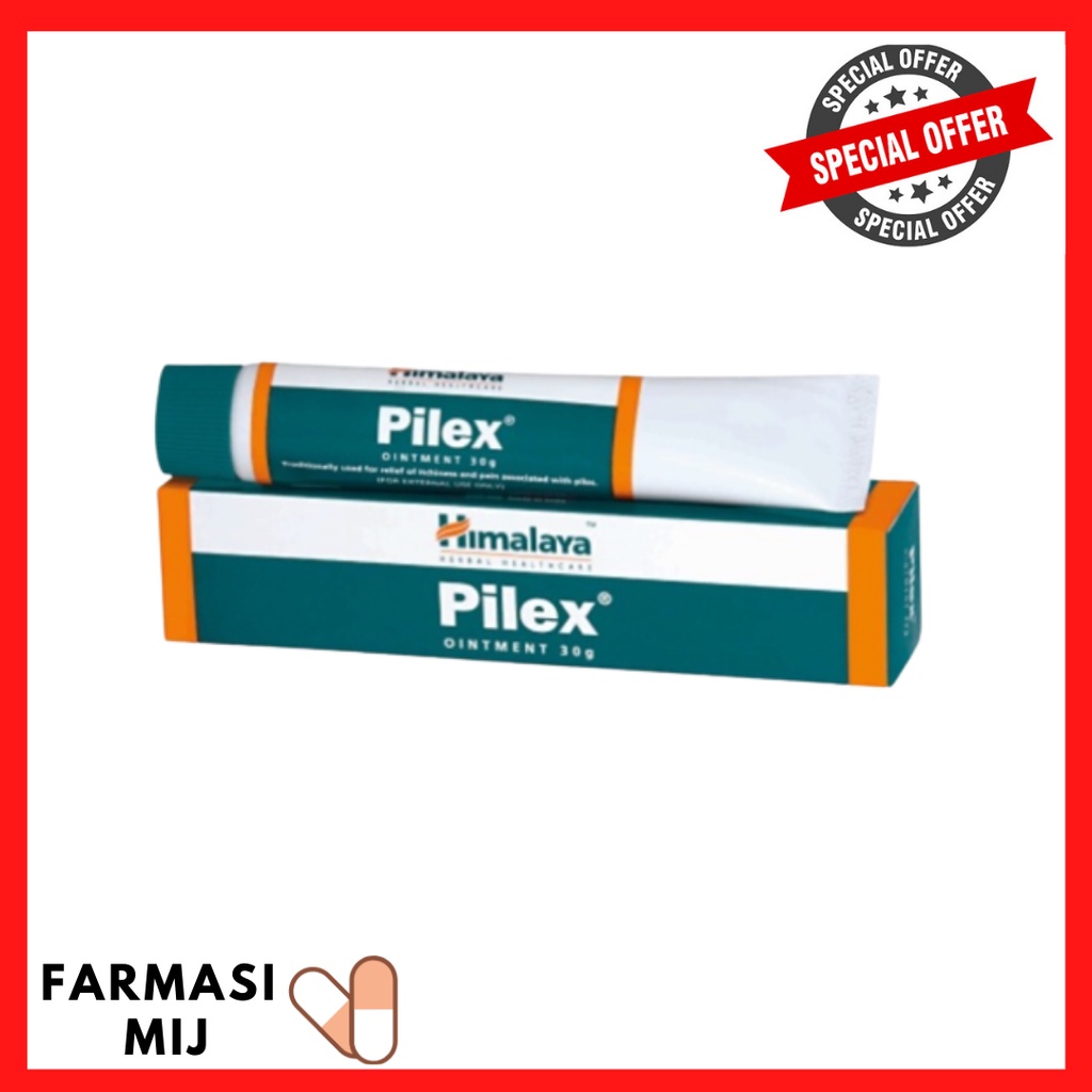 HIMALAYA Pilex Forte Ointment 30g (Piles, Hemorrhoids, Rectal bleeding