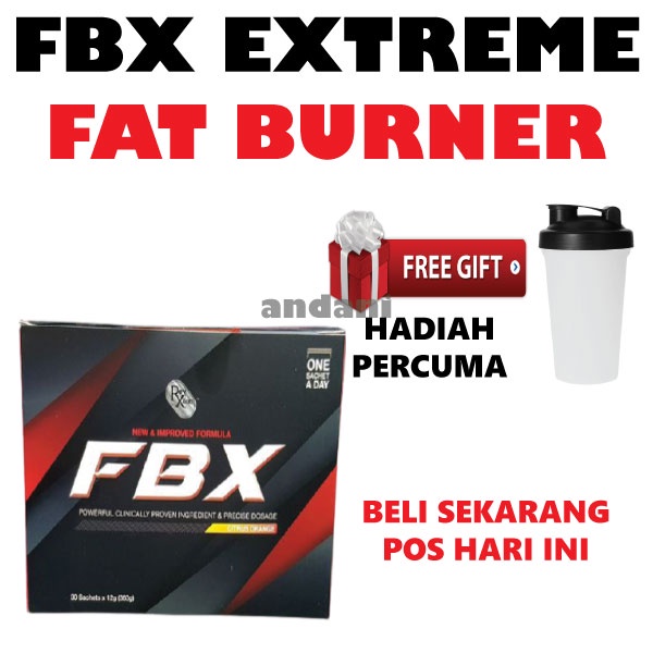 Fbx Bakar Lemak Pantas FBX , FAT BURNER XTREME fbx burn fat booster fbx