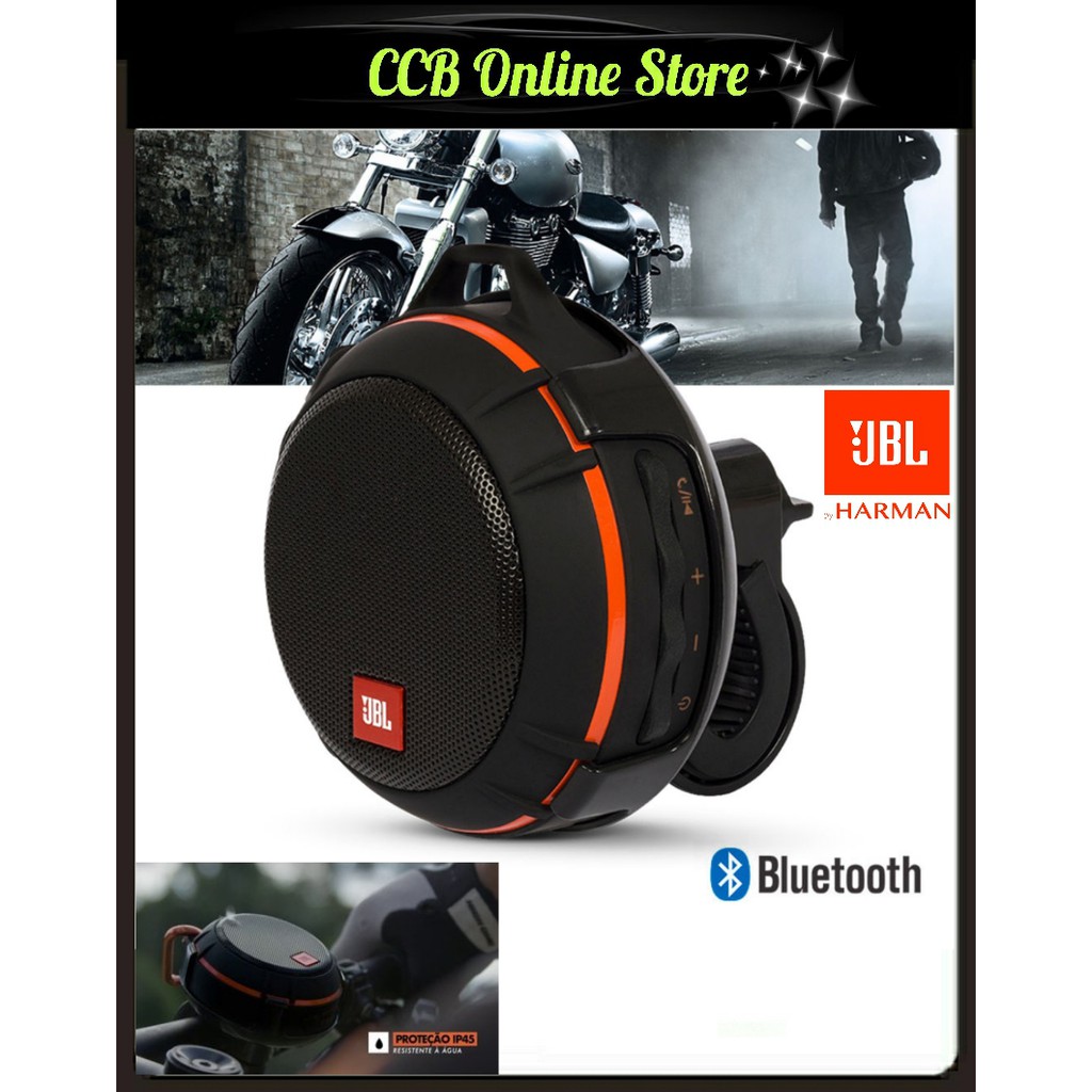 JBL Wind Bike Portable Bluetooth Speaker with FM Radio and Supports A Micro SD Card 2 in 1 On