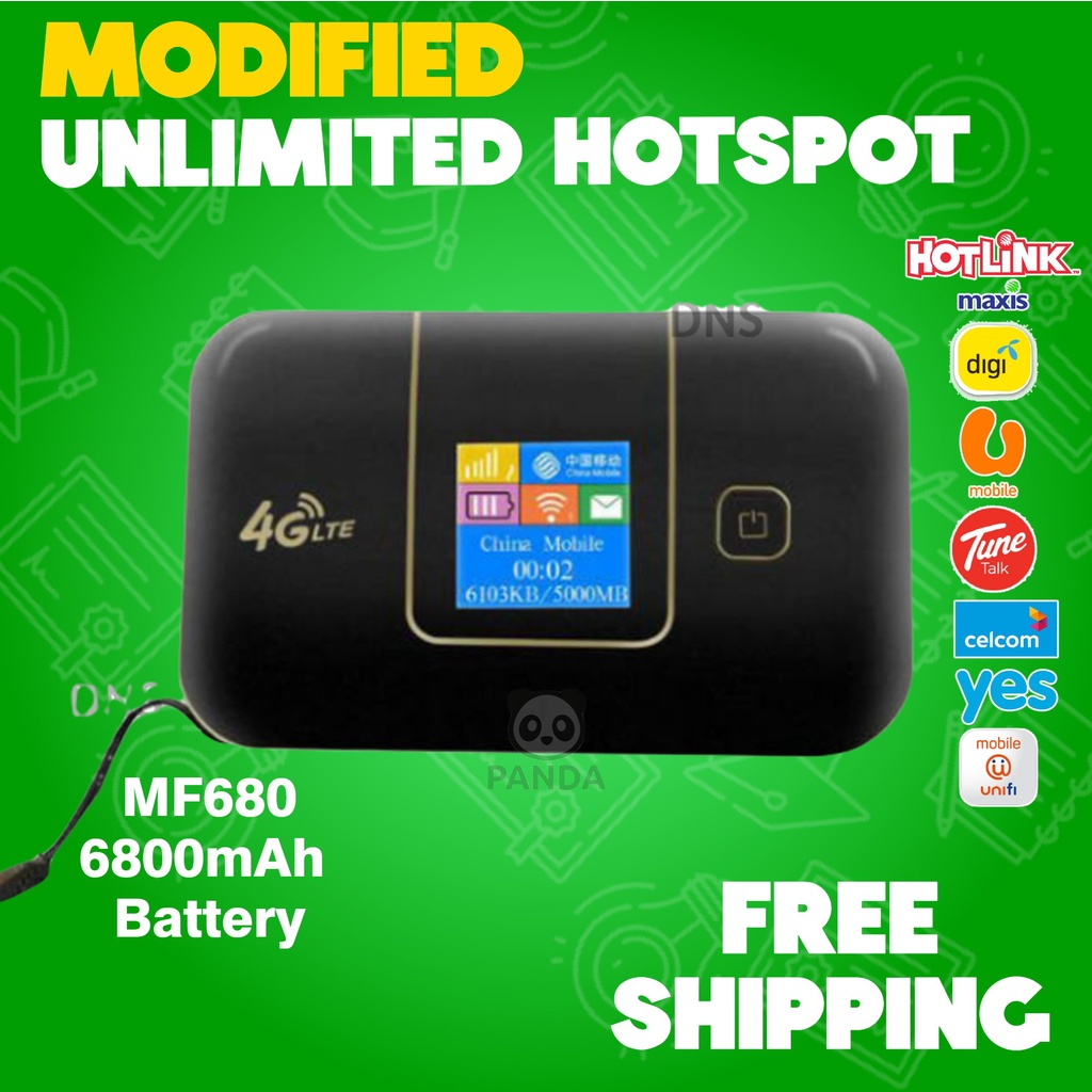 MOD 4G LTE MiFi 4G LTE MF680 CP2004 Pocket WiFi Modified Modem Unlocked