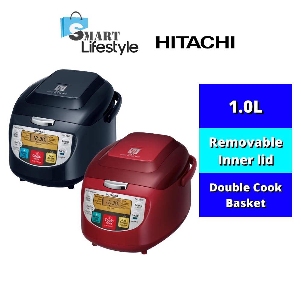 Hitachi 1.0L Rice Cooker RZD10VFY Shopee Malaysia