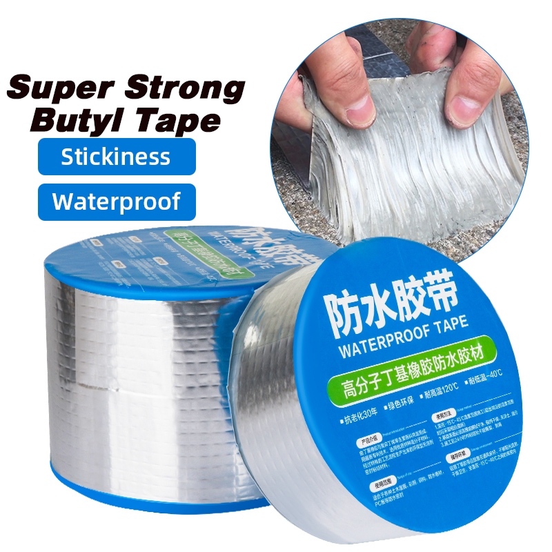Aluminum Foil Tape ,Super Fix Repair Wall Crack Thicken Butyl