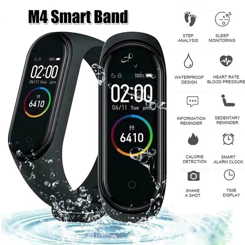M6 / M5 / M4 / M3 Smart Bracelet Waterproof Smart Band Fitness Tracker