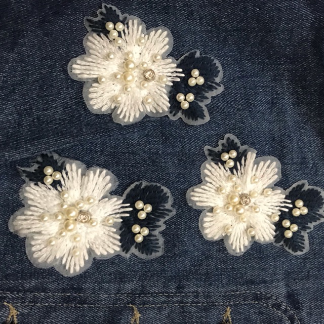 Embroidery sewing patches (flowers) Shopee Malaysia