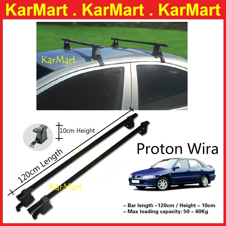 Universal Luggage Rack Car Carrier Roof Carrier Roof Bar Proton WIRA