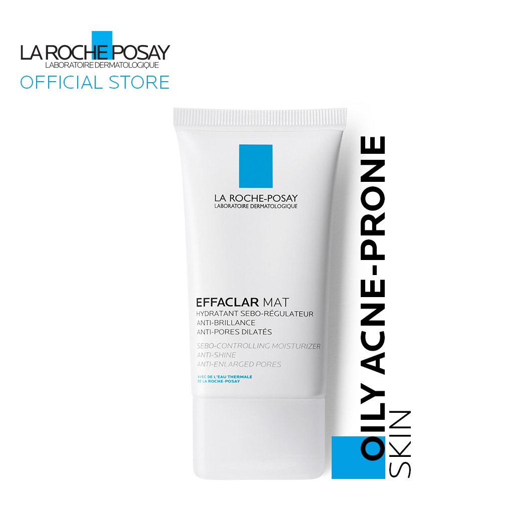 La Roche Posay Effaclar Mat Mattifying Moisturizer Antiacne/jerawat (40ml) Shopee Malaysia