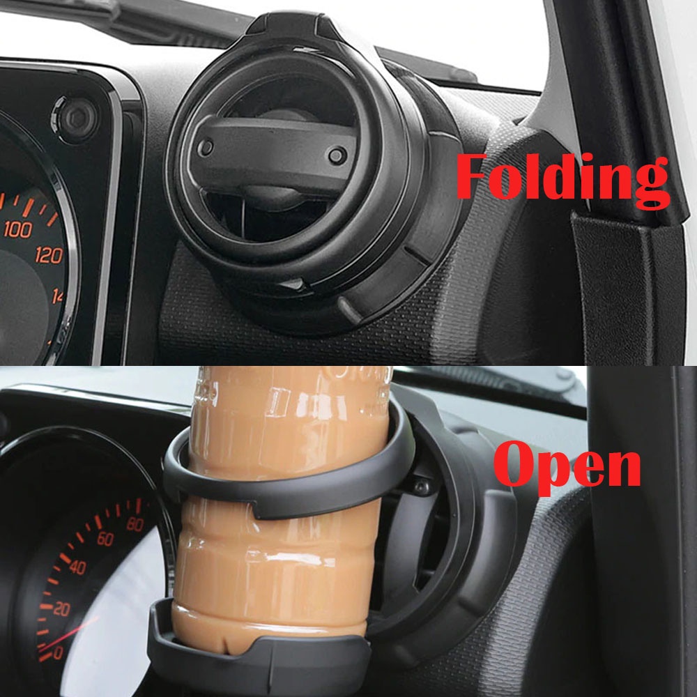 Car Air Vent Foldable Cup Drink Holder For Suzuki Jimny JB64/JB74 2018