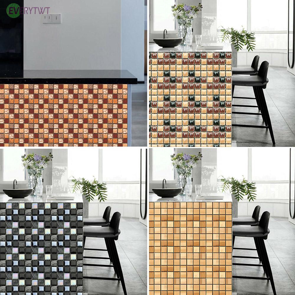 3d Kitchen Wall Tile Stickers deep cool