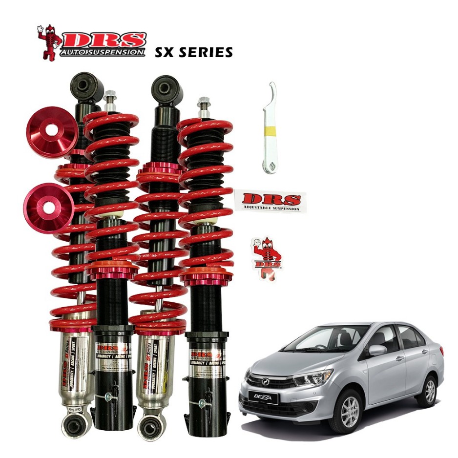 Perodua bezza drs hi lo body shift adjustable absorber / suspension