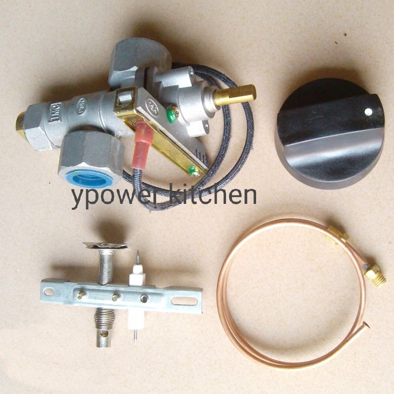 Gas controller valve for deep fryer/steamer&open burner without