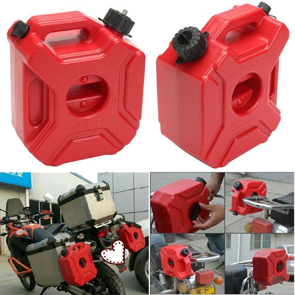 3L 5L Plastic Storage Portable Oil Gas Fuel Petrol Diesel Water Tank
