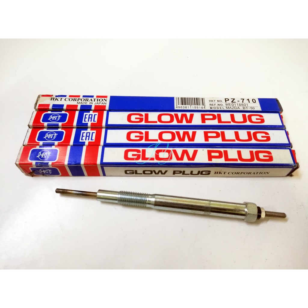 (1pcs) Mazda BT50 2.5 / Fighter HKT Heater Glow Plug 11v (Made in Japan