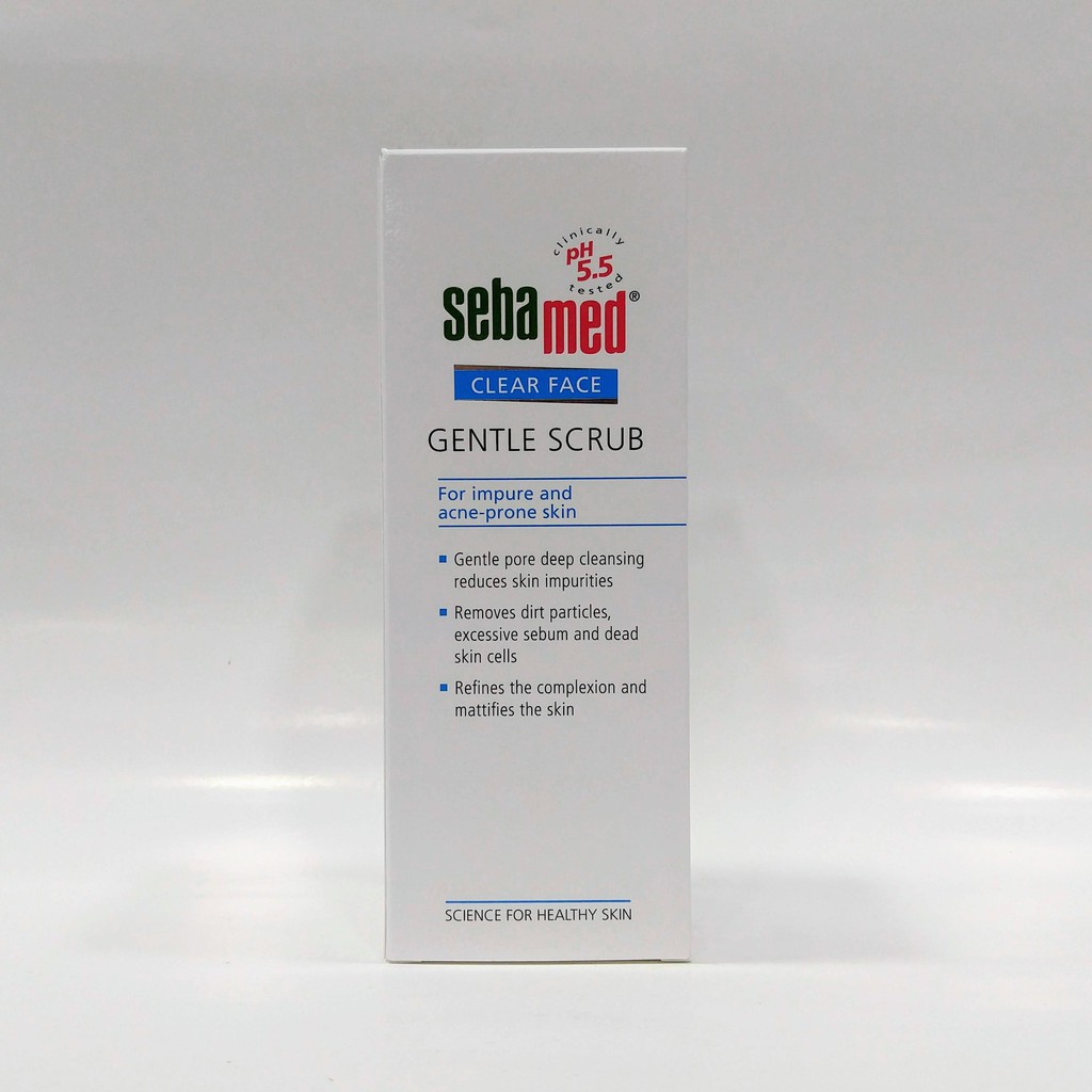 Sebamed Clear Face Gentle Scrub 150ml Exp12/22 Shopee Malaysia