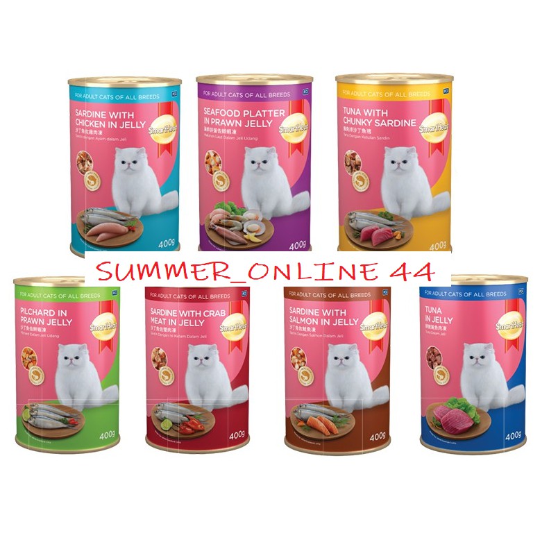 Smart Heart 400g Canned Cat Food Shopee Malaysia