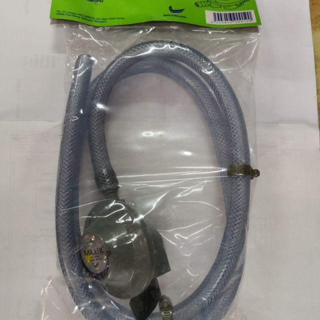 Milux Gas Cooker Regulator c/w hose Shopee Malaysia