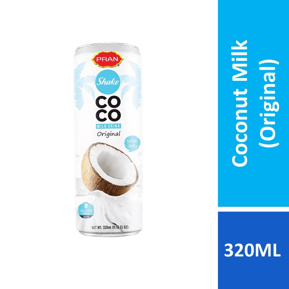 Pran Coconut Milk Drink Original 320ml Shopee Malaysia