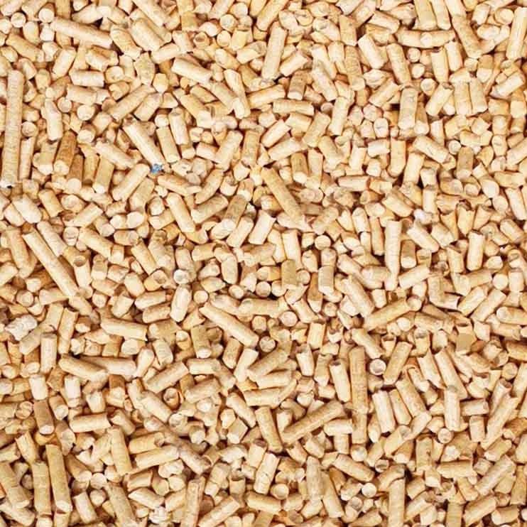 [BEST SELLING] 1KG 100 Natural Pine Wood Pellet Cat Litter Pasir