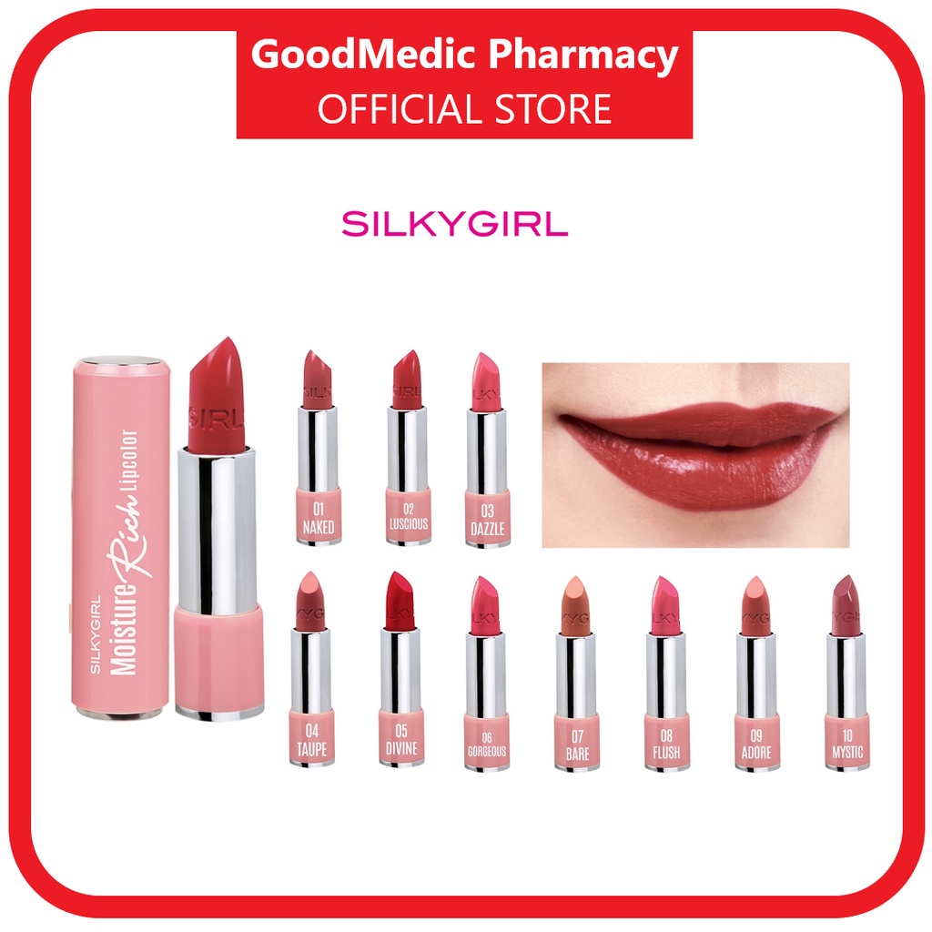 SILKYGIRL Moisture Rich Lipcolor 3.2g Shopee Malaysia
