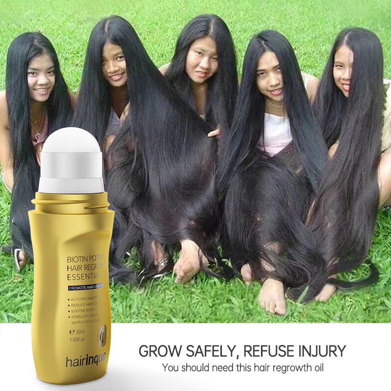 Hairinque 50ml Vitamin B7 Fast Hair Growth Products Prevent Loss Serum