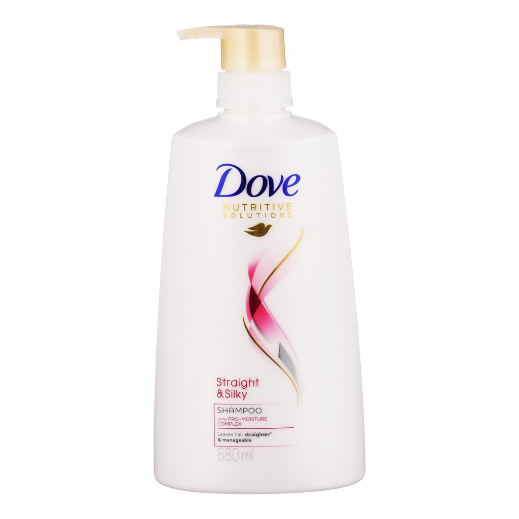 DOVE Straight & Silky Shampoo 680ml/330ml Shopee Malaysia
