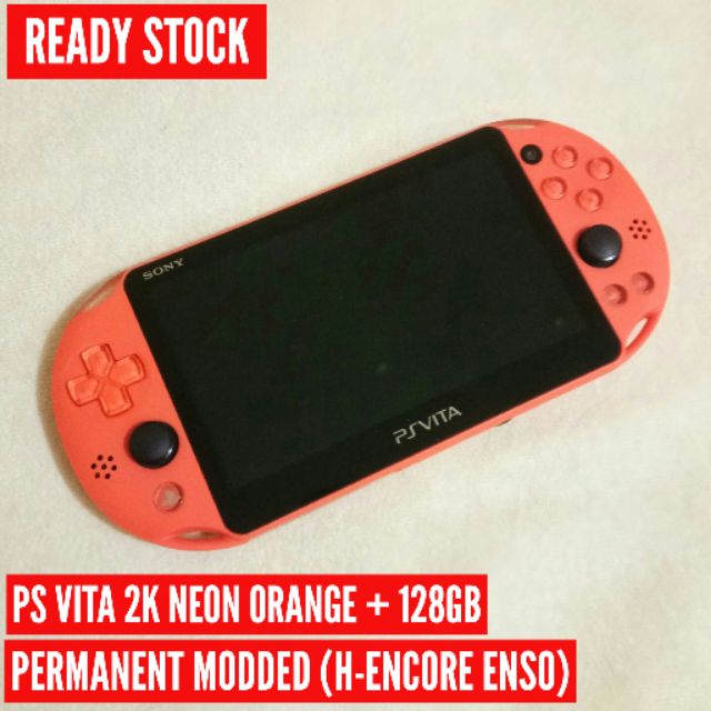 PS VITA 2K SLIM NEON ORANGE (JAILBREAK PSVITA) Shopee Malaysia