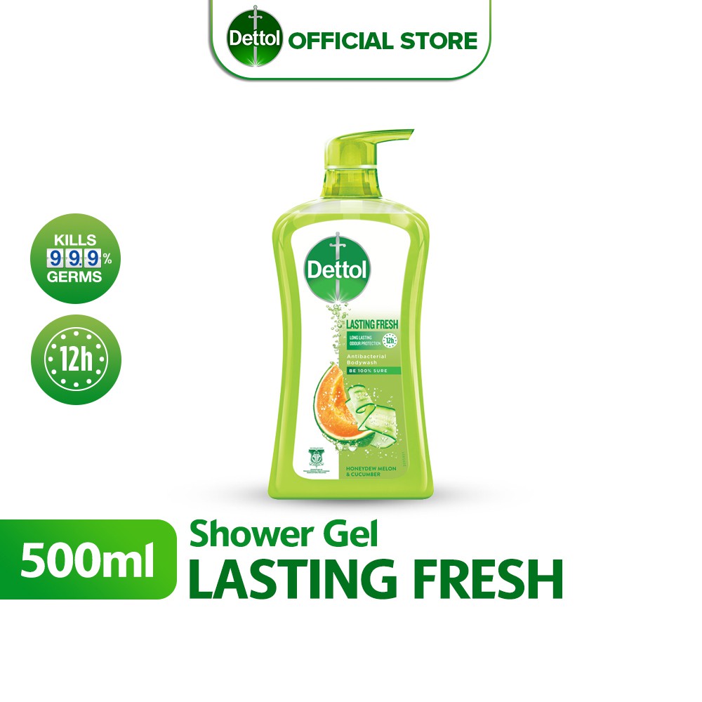 Dettol Shower Gel Lasting Fresh (500ml) Shopee Malaysia