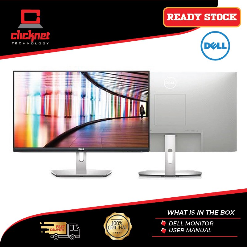 DELL S2421HN 23.8" FHD IPS MONITOR (75Hz, AMD FreeSync, HDMI) Shopee