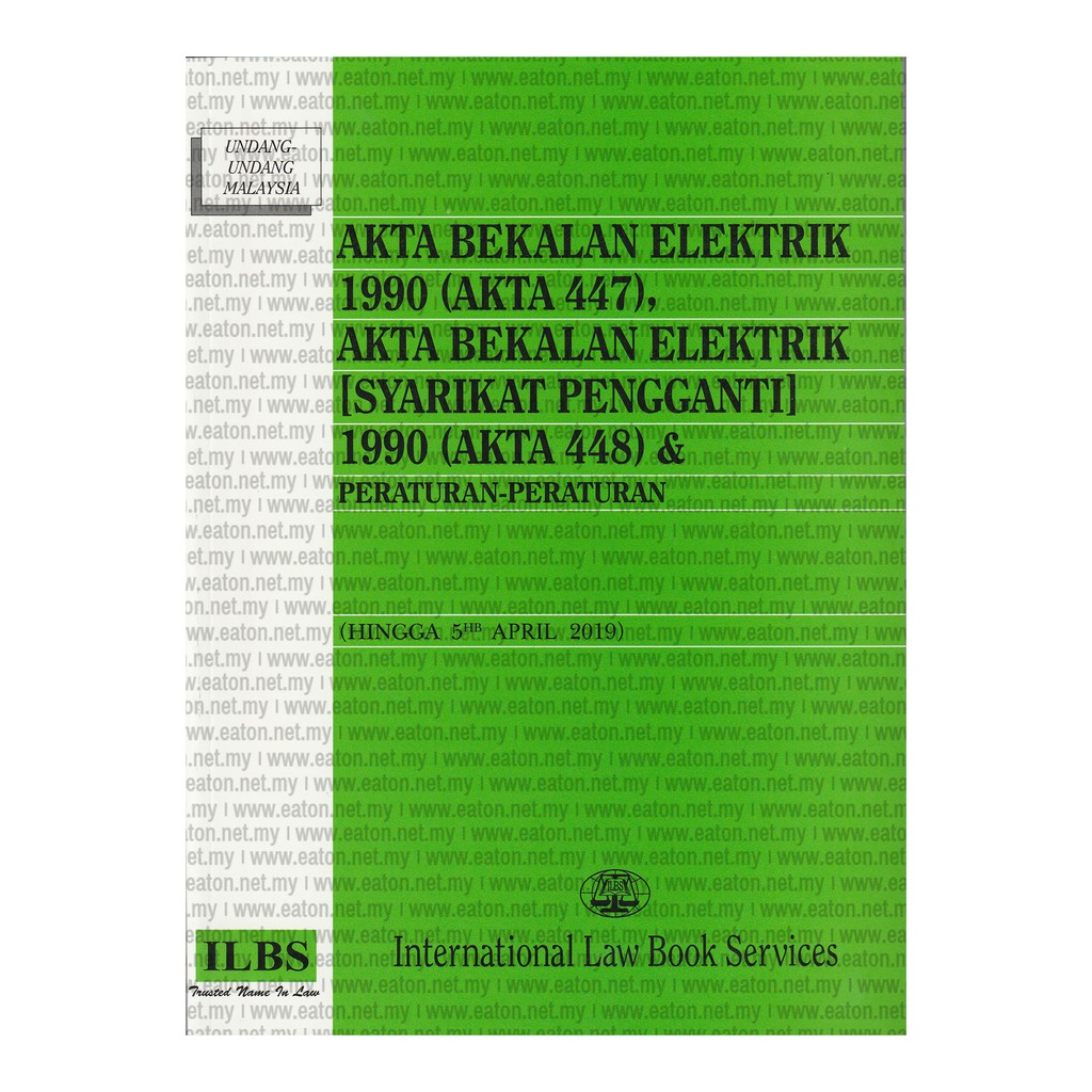 Akta Bekalan Elektrik 1990 (Akta 447), Akta Bekalan