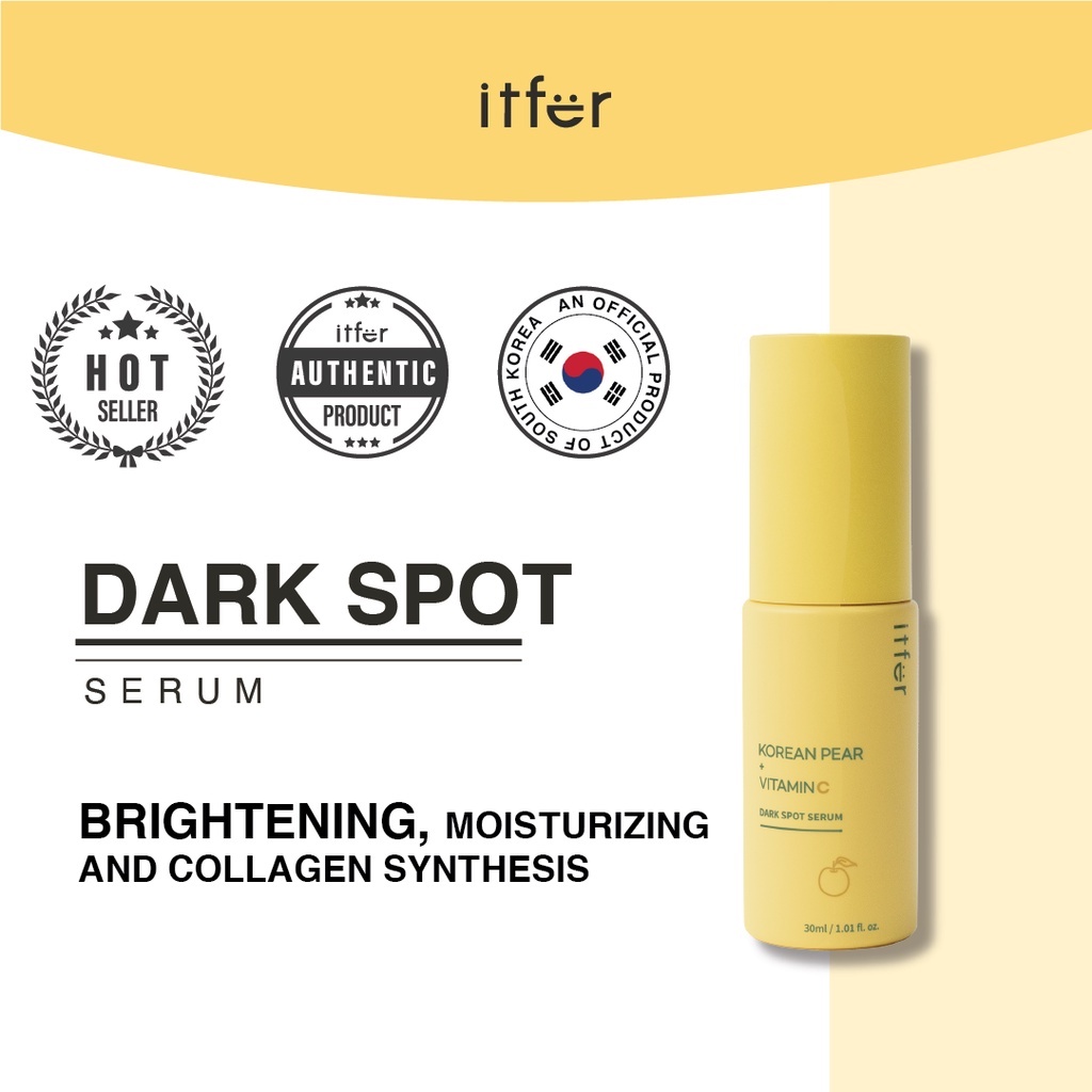 Itfer Korean Pear + Vitamin C Dark Spot Serum (30ml) Shopee Malaysia