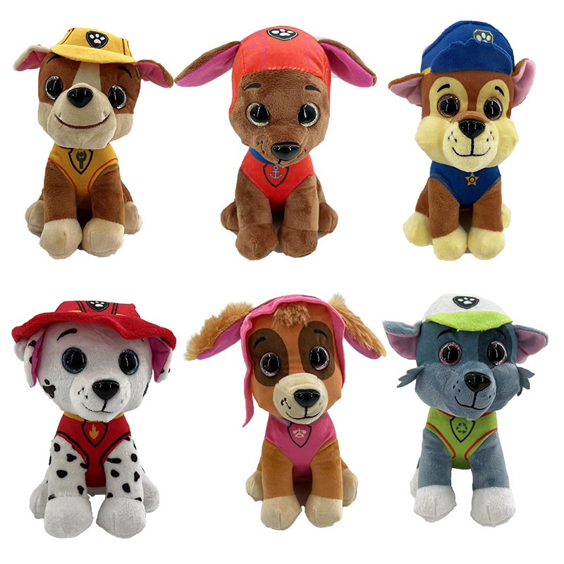 Paw Patrol Stuffed Toy 22cm Skye Marshall Chase Rubble Stuffed Plush Dolls Gift Set Puppy Stuff