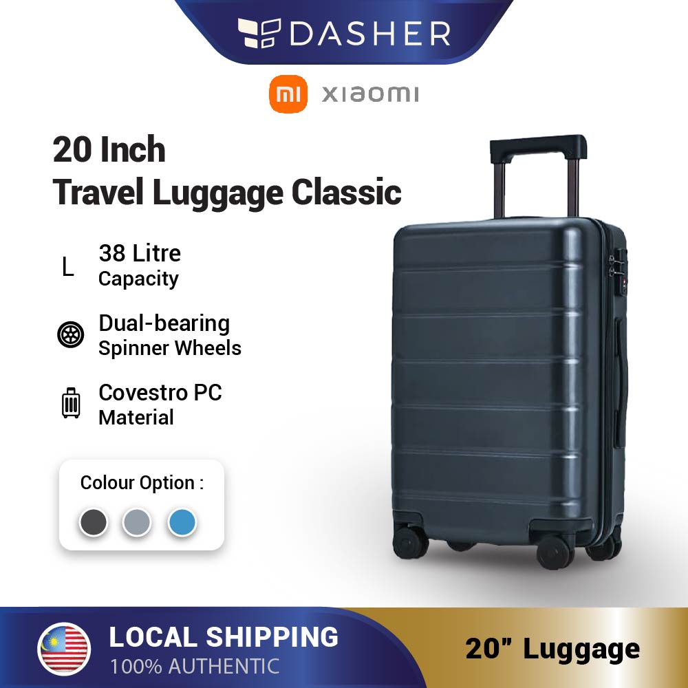 Xiaomi Classic Hardcase Wheel Travel Luggage Suitcase TSA Lock Bag
