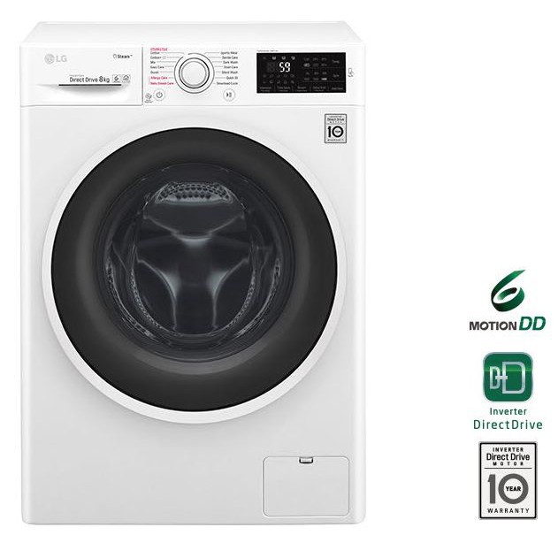 Toshiba TWBH85S2M The GreatWaves 7.5KG Inverter Front Load Washing