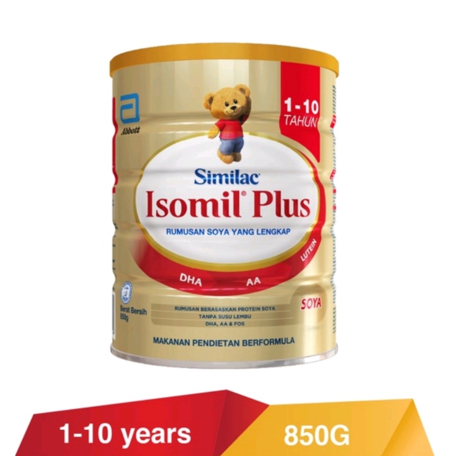 Isomil Plus Soy LactoseFree Formula 850g (Exp 01/24) Shopee Malaysia