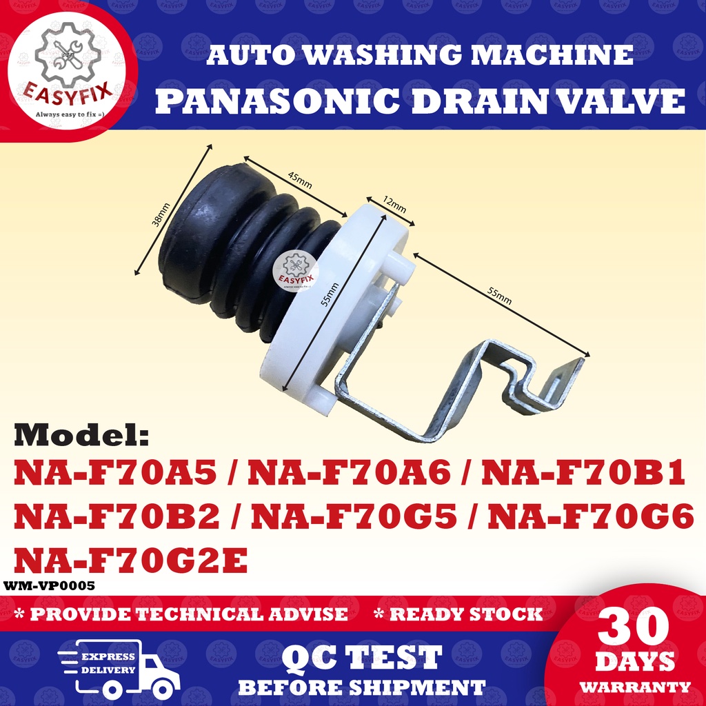 NAF70A5 NAF70A6 NAF70B1 NAF70B2 NAF70G5 NAF70G6 NAF70G2E PANASONIC Washing Machine VALVE