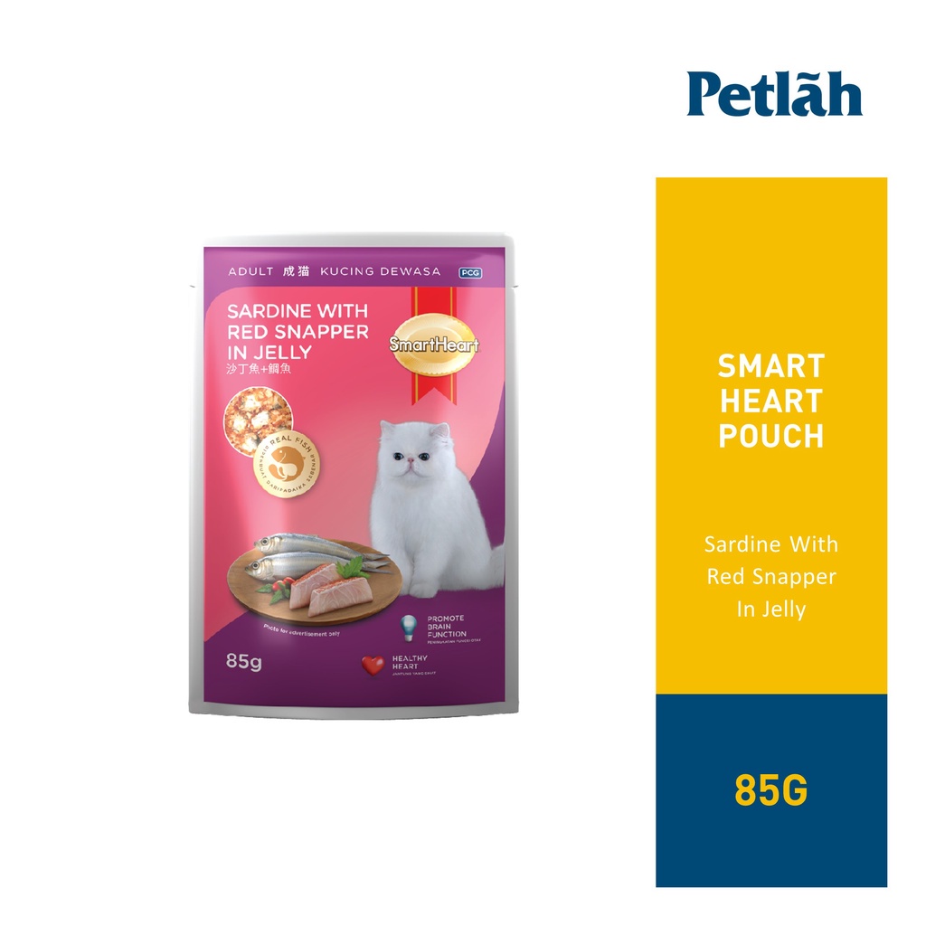 Smart Heart Cat Wet Food Pouch 85g Shopee Malaysia