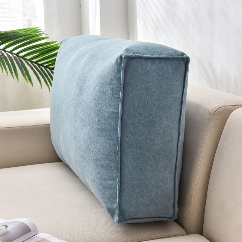 Large Size Sofa Cushion Bedroom Tatami Soft Pillow Bed Lumbar Washable