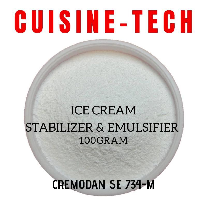 Ice Cream Stabilizer & Emulsifier(100 gram) Shopee Malaysia